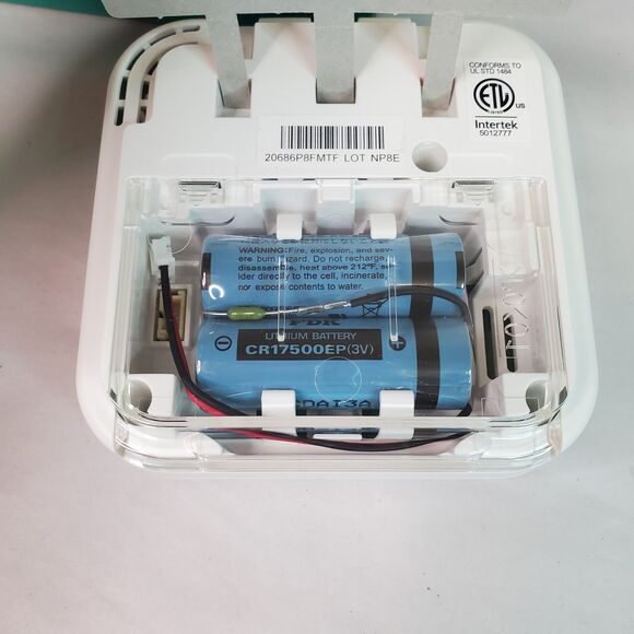 Denova Natural Gas Alarm W/Voice Alert 10 Yr Battery Powered Detector - OPEN BOX - Picture 6 of 14